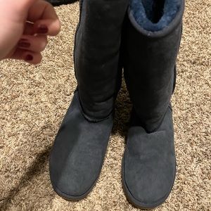 Navy blue tall uggs